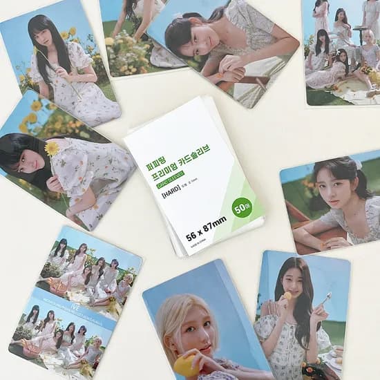 퍼피띵 포토카드 하드슬리브, 56x87, 200장