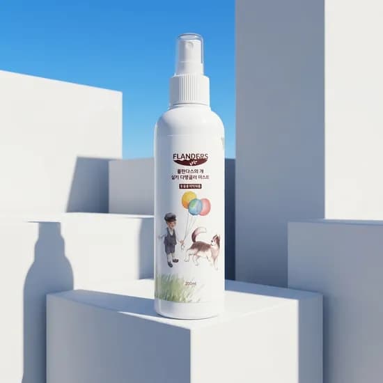 플란더스 실키 디탱글러 강아지 미스트 200ml, 1개