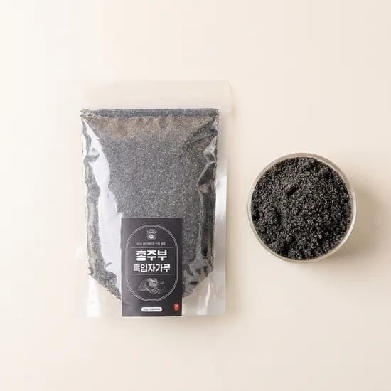 홍주부 검은 깨 흑임자가루 300g 1개