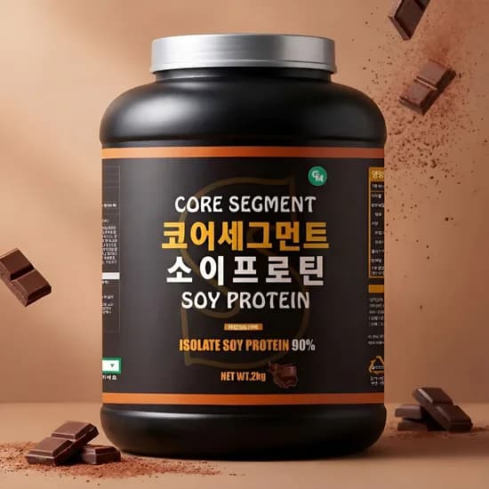 코어세그먼트 소이프로틴 식물성단백질 2kg 1개