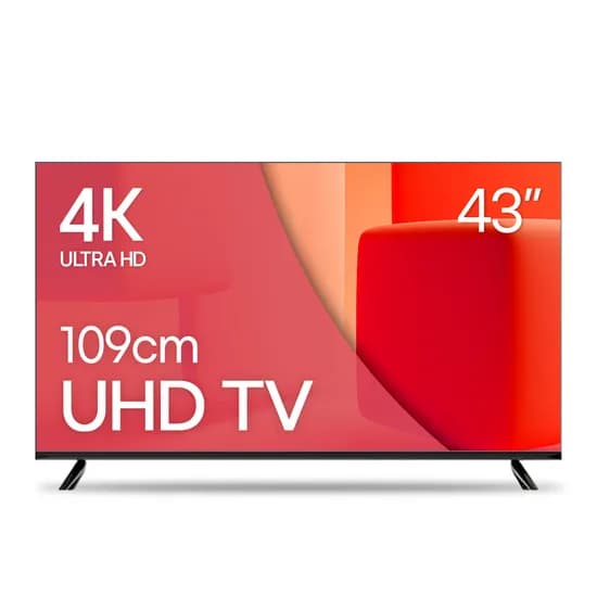 와우피프티 UHD LED TV, 43인치, 스탠드형, 고객직접설치