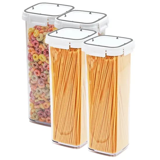 스카이락 높은 잡곡통 파스타통, 정5호, 2200ml, 4개입, 1세트