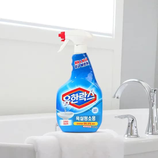 유한양행 유한락스 욕실청소용 세정제 600ml 2개