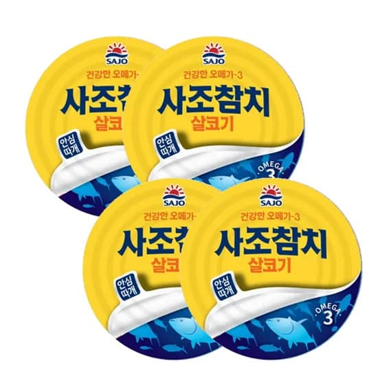 사조 살코기 참치 안심따개 100g 12개