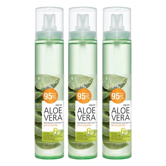 알로에베라 모이스처 수딩젤 미스트 125ml 3개