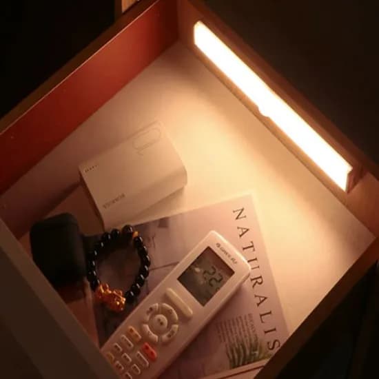 무선 자동 LED 센서바, 화이트, 2개