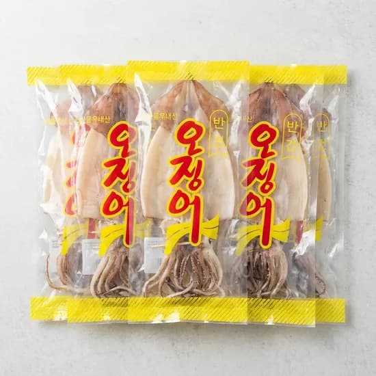 국내산 동해안 반건조 오징어 10마리 1.2kg
