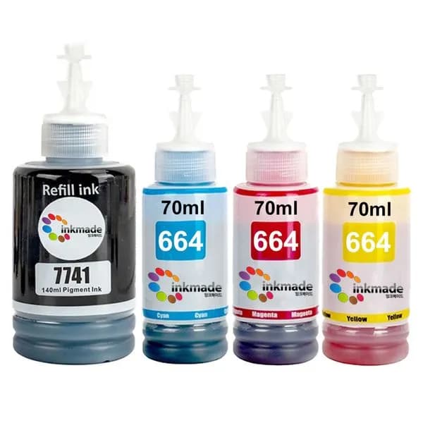잉크메이드 엡손 T774 T664 호환 잉크 4색 세트