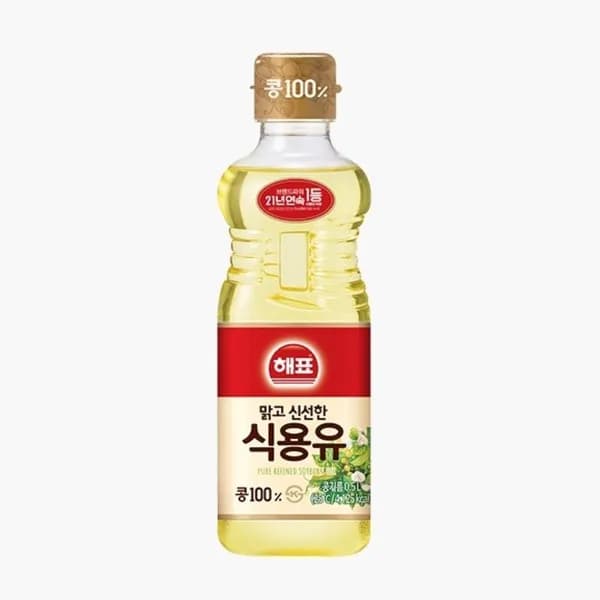 해표 식용유 500ml 3개 9,900원