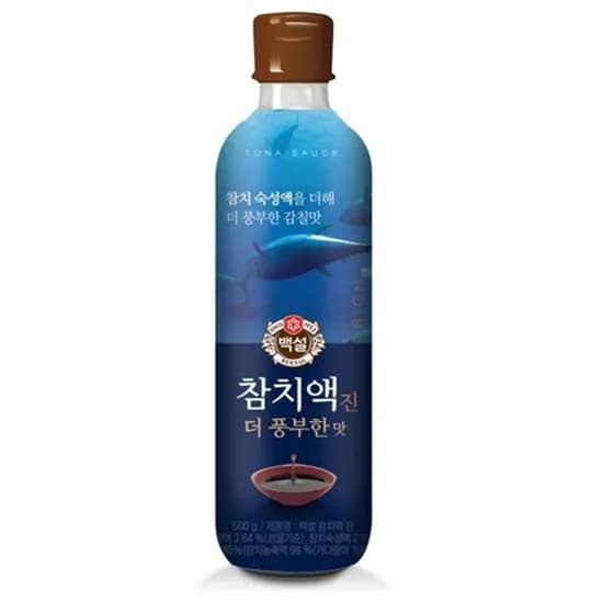 백설 참치액 진 더풍부한맛 500g 1개