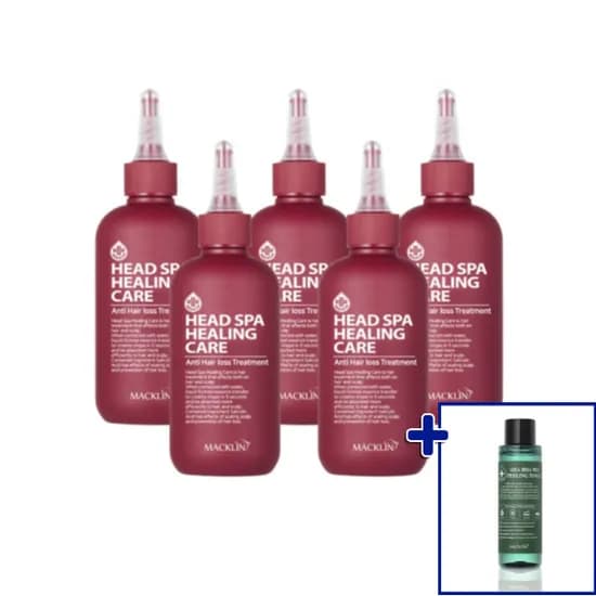 헤드스파 올인원 트리트먼트, 200ml, 5개 + 필링토너 1개, 1세트