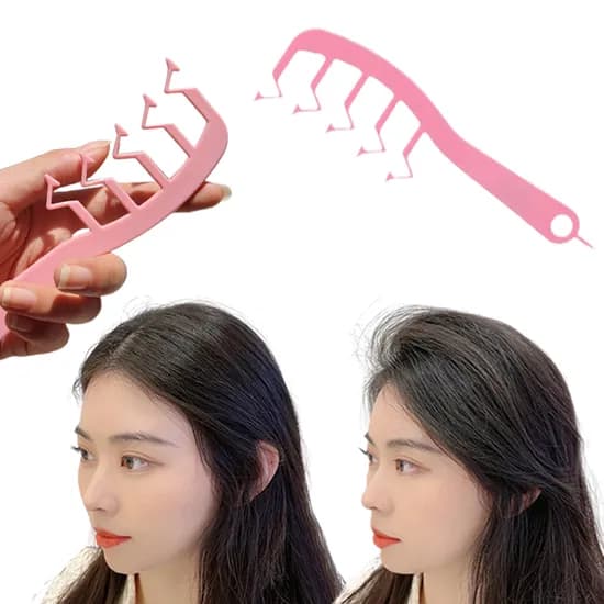 가르마 빗 헤어 볼륨 빗, 랜덤발송, 2입, 1개