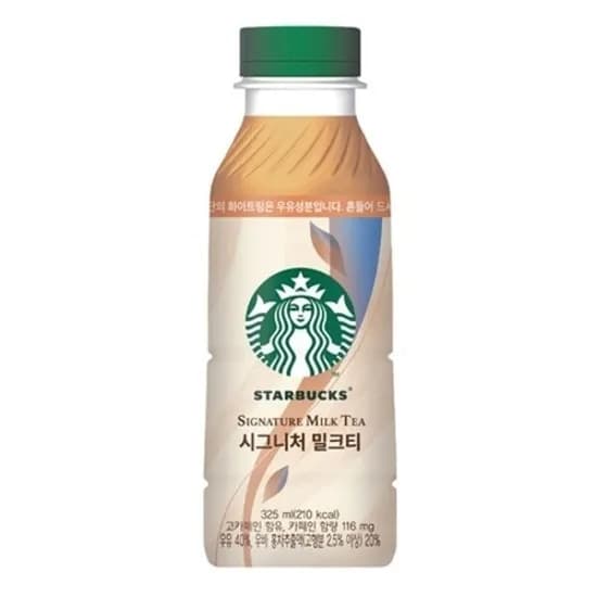 스타벅스 시그니처 밀크티 325ml 24개