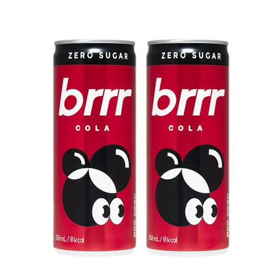 부르르콜라 제로, 250ml, 30개