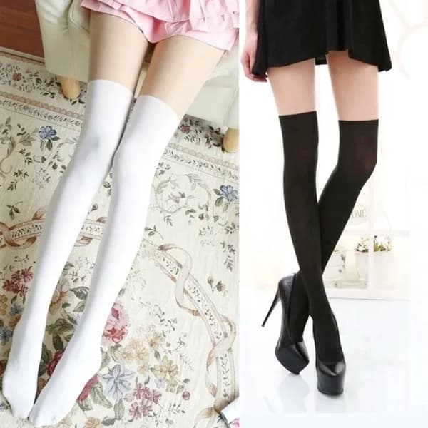 LEWME 투톤 골프 팬티 스타킹 스킨블랙 자외선차단 1개