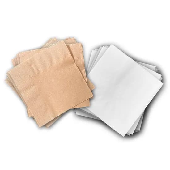 진양제지 칵테일 무지 냅킨, 브라운, 800매