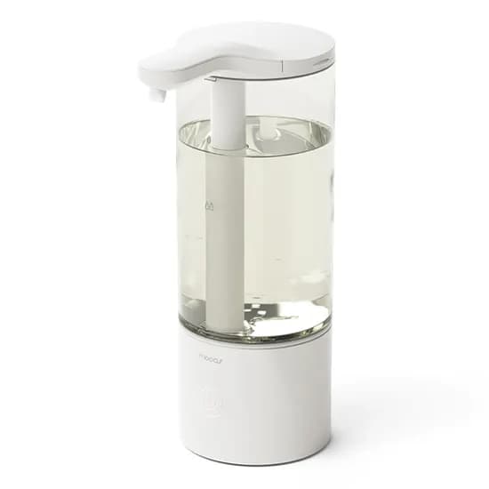 무아스 대용량 클리어 젤타입 자동 디스펜서 화이트 500ml 1개