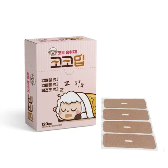코코입 입벌림방지 테이프 개방형 120매 1개