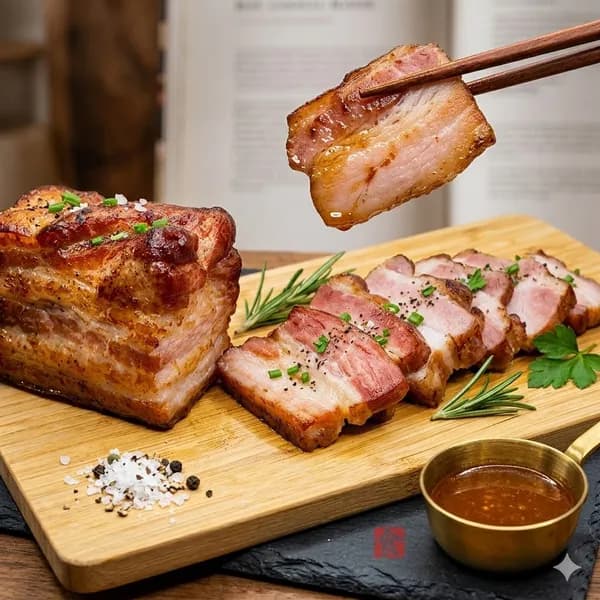 웰쉐프 바베큐통훈제삼겹 200g 6개