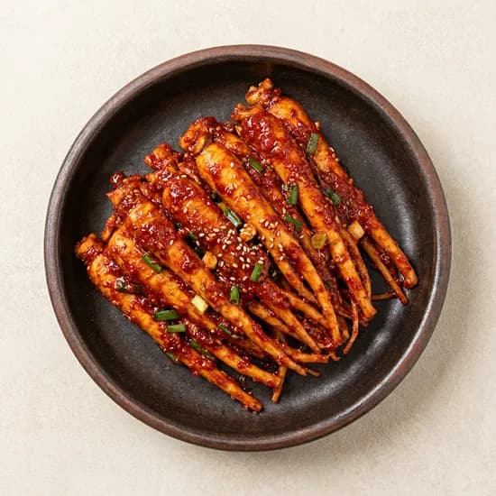 매콤새콤한 특제 양념 한라산 생더덕무침 2kg 1개