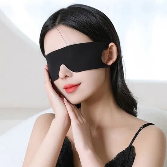 S라인 밀착 에어 수면안대 블랙 1개 다크그레이 1개 2개