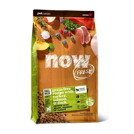 나우 프레쉬 눈물사료 스몰브리드 어덜트, 오리 + 칠면조, 2.72kg, 1개