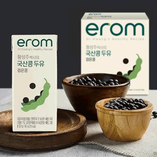 황성주 박사의 검은콩 두유, 190ml, 32개