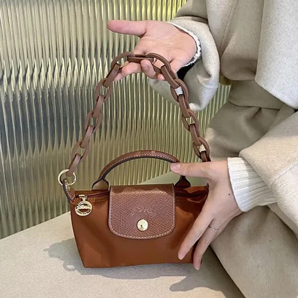 롱샴 호환 아크릴 스트랩 다크그린 9,900원