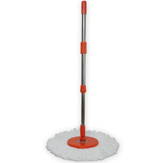 360도 회전식 밀대크리너 디스크판 지름 약 16.5cm 봉길이 최대 126cm 1세트