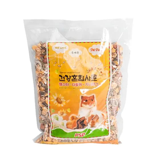 애니멀파크 햄스터 건강혼합사료, 600g, 1개