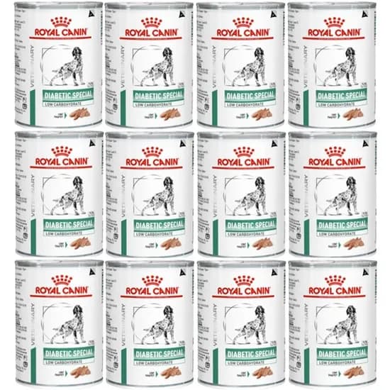 로얄캐닌 독 다이아베틱 스페셜, 410g, 12캔