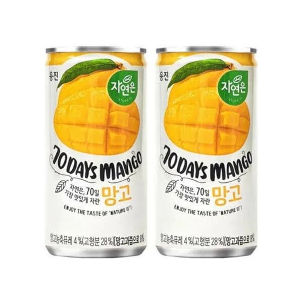 웅진 자연은 망고 180ml 30개