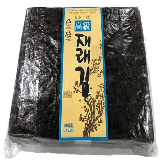 명화씨푸드 전통 햇 재래김, 100장, 1개