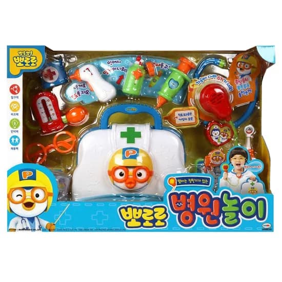 미미월드 말하는 청진기가 있는 뽀로로 병원놀이, 1개