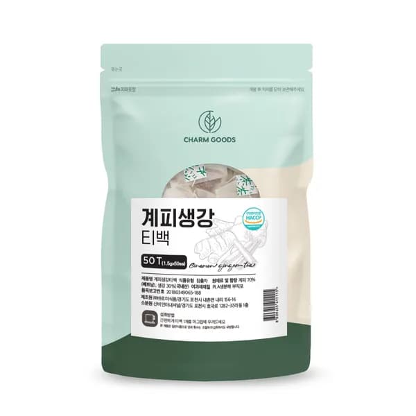 계피생강차 1.5g 50티백 1개