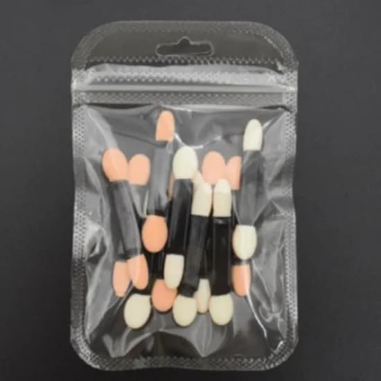 섀도우브러쉬 아이 섀도우 팁브러쉬 눈화장 메이크업, 25개입, 2세트