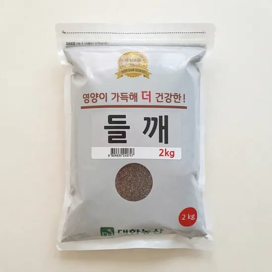 대한농산 수입 생 들깨 1개 2kg