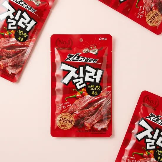 질러 크레이지핫육포 30g 6개