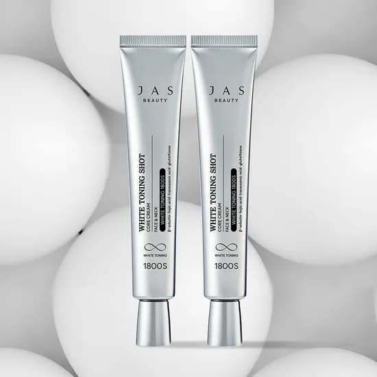쟈스 화이트 토닝샷 코어크림 40ml 2개