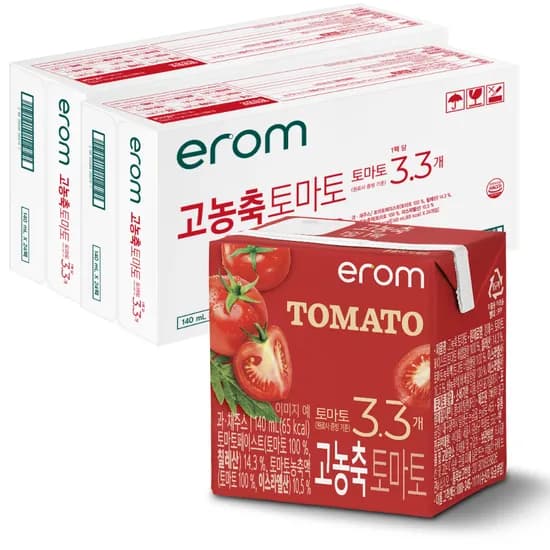 이롬 고농축 토마토 140ml 48개