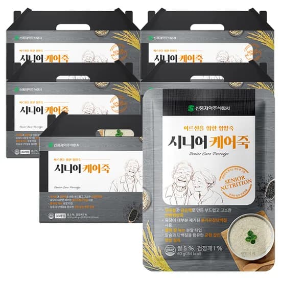 신풍제약 시니어 케어죽 40g 150포 1개