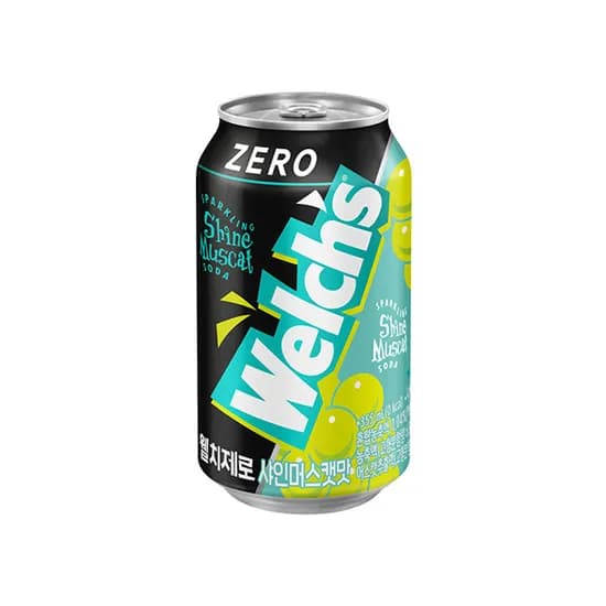 웰치 제로 샤인머스캣맛, 355ml, 24개