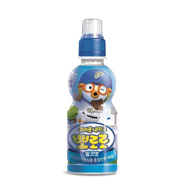 팔도 뽀로로 음료 밀크맛 235ml 12개
