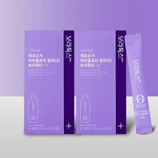 보라톡스 파비플로라 알파CD 보라워터 스틱 18g 15포 2박스