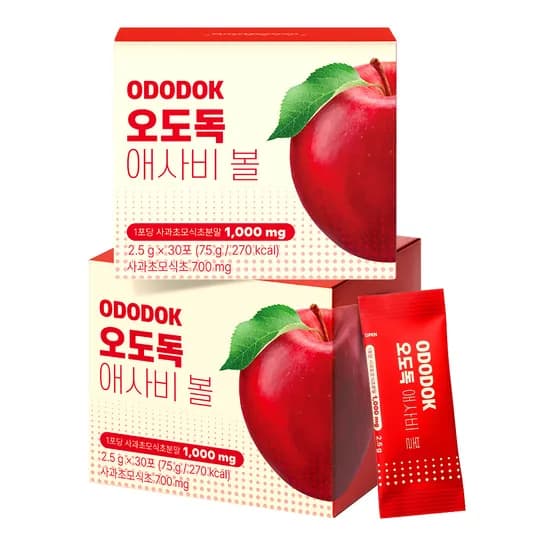 오도독 애사비볼 30포 2개