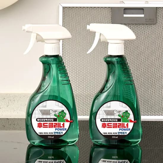은나노스텝 후드클리너 파워 550ml 2개