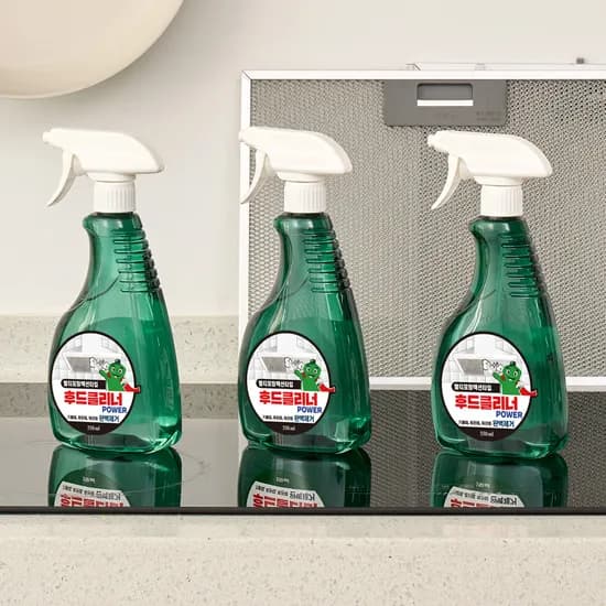 은나노스텝 후드클리너 파워 다목적세제 550ml 3개