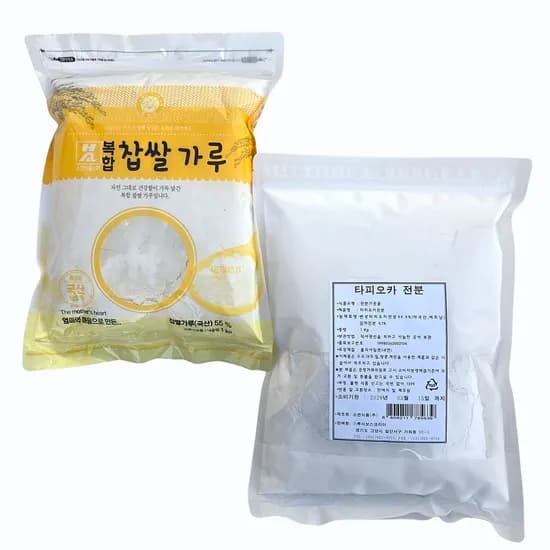 새마원 소연 건식 복합 찹쌀가루 외 타피오카전분 1kg 1kg