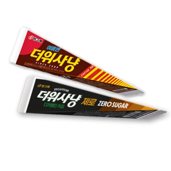 더위사냥 + 더위사냥 제로 커피맛 아이스크림 반반세트 140ml 20개