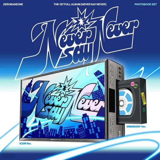 ZEROBASEONE THE 1ST FULL ALBUM NEVER SAY NEVER, 디스크 1개